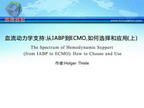 [TCT2012]血流动力学支持：从IABP到ECMO，如何选择和应用（上）